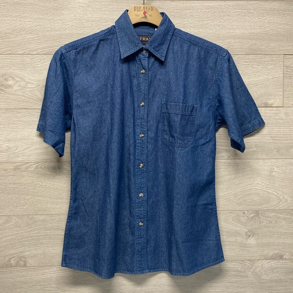 STONE WASHED DENIM SHIRT - Picture 2 of 7